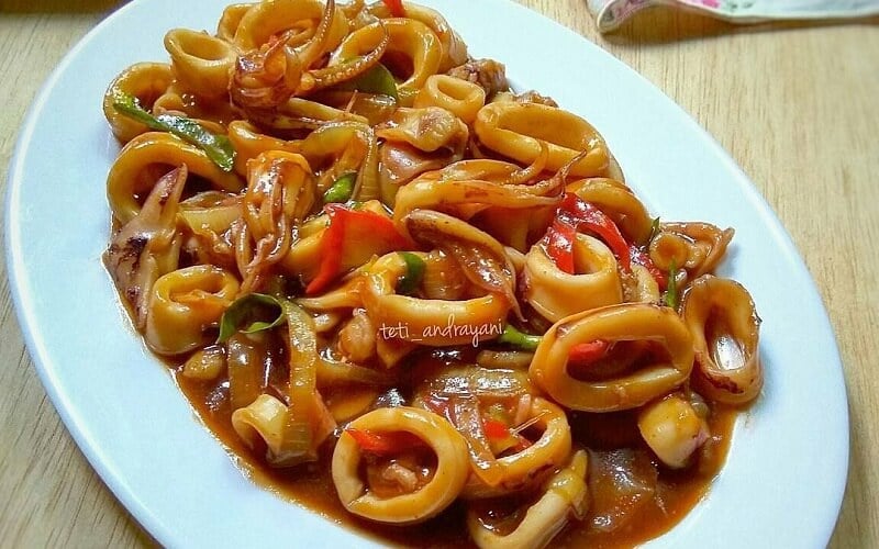 Cumi Saus Tiram