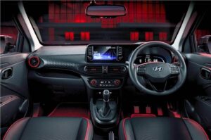 Interior Hyundai Exter Edisi Gelap