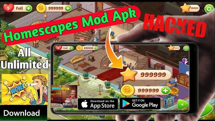 Homescapes Mod Apk Download Terbaru